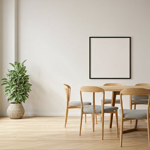 Modern clean office space meeting room